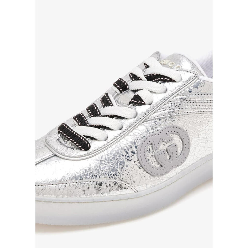 Gucci G75 Metallic Sneakers(PLEASE REQUEST YOUR SIZE FOR PURCHASING) - Picture 2 of 3